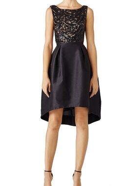 ml monique lhuillier seraphine satin maxi dress ML Monique Lhuillier Seraphine Satin Maxi Dress Sz 4 (e)